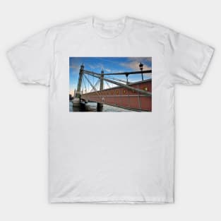 Albert Bridge Chelsea and Battersea London UK T-Shirt